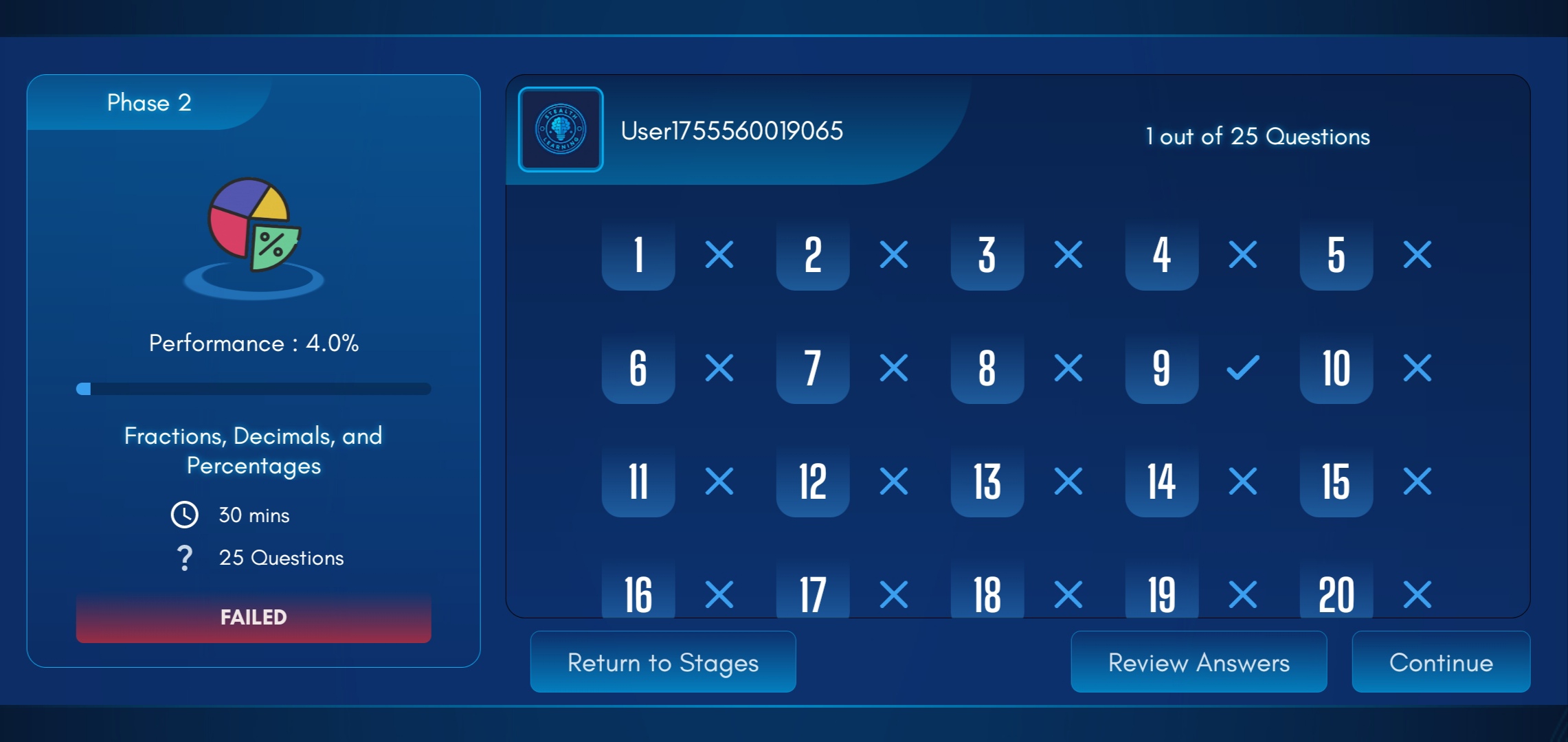 Profile and Rewards screenshot